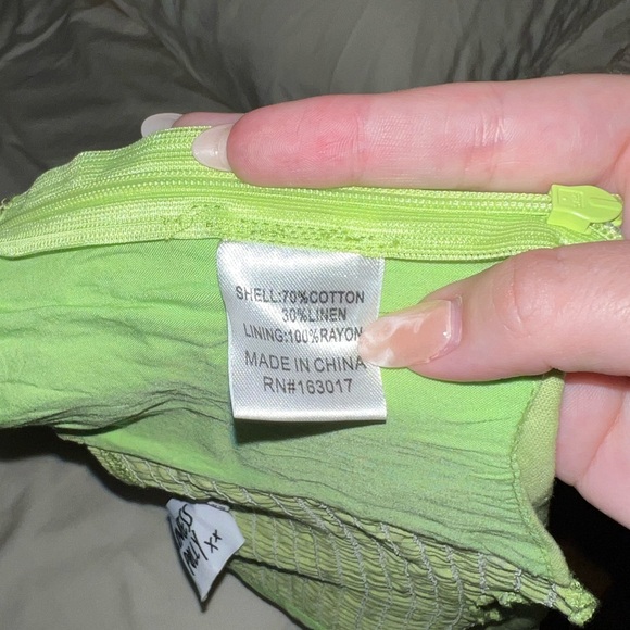 Princess Polly Green Wavy Crop Top - Picture 4 of 6